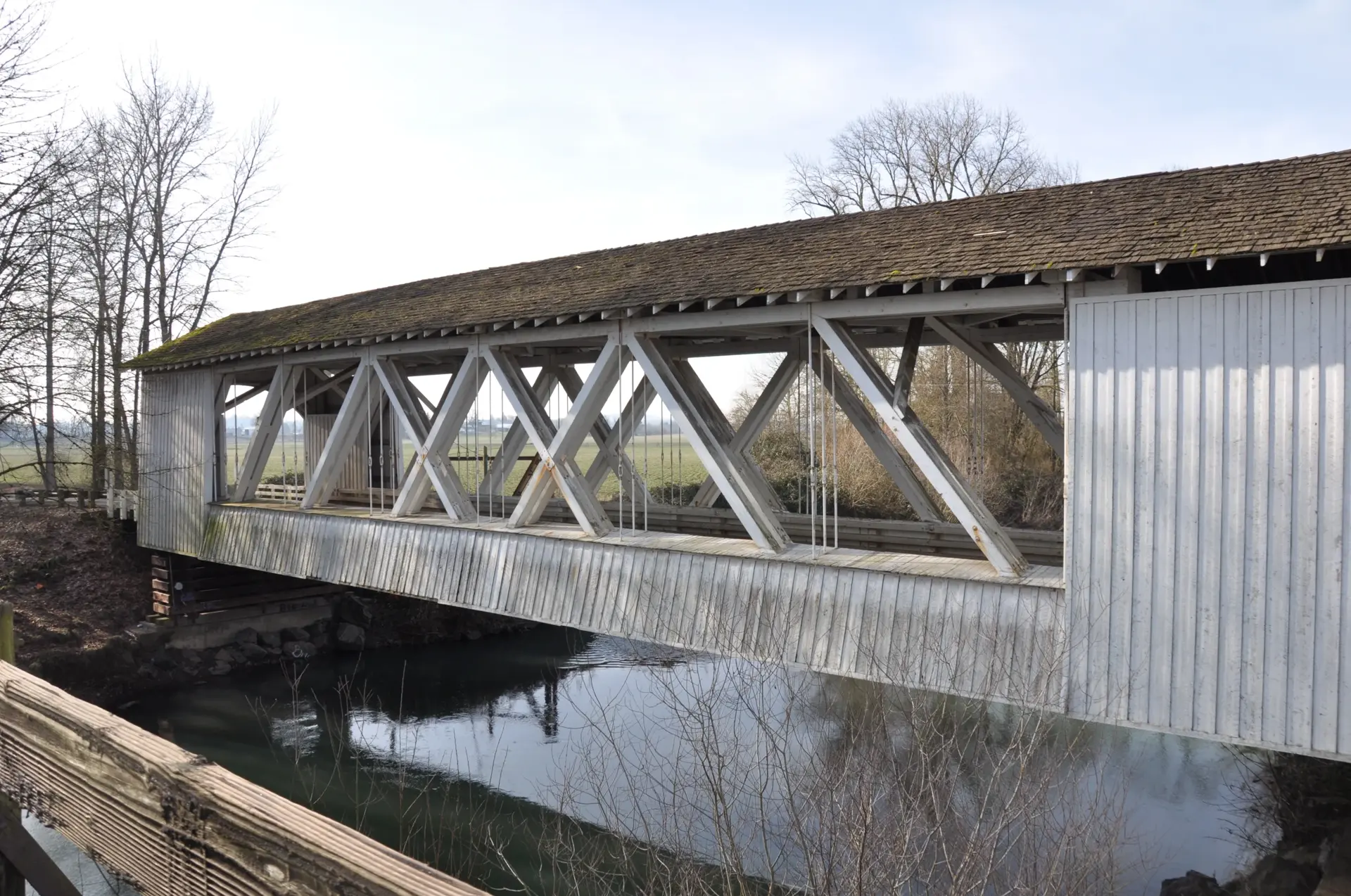 Gilkey Bridge — interior view