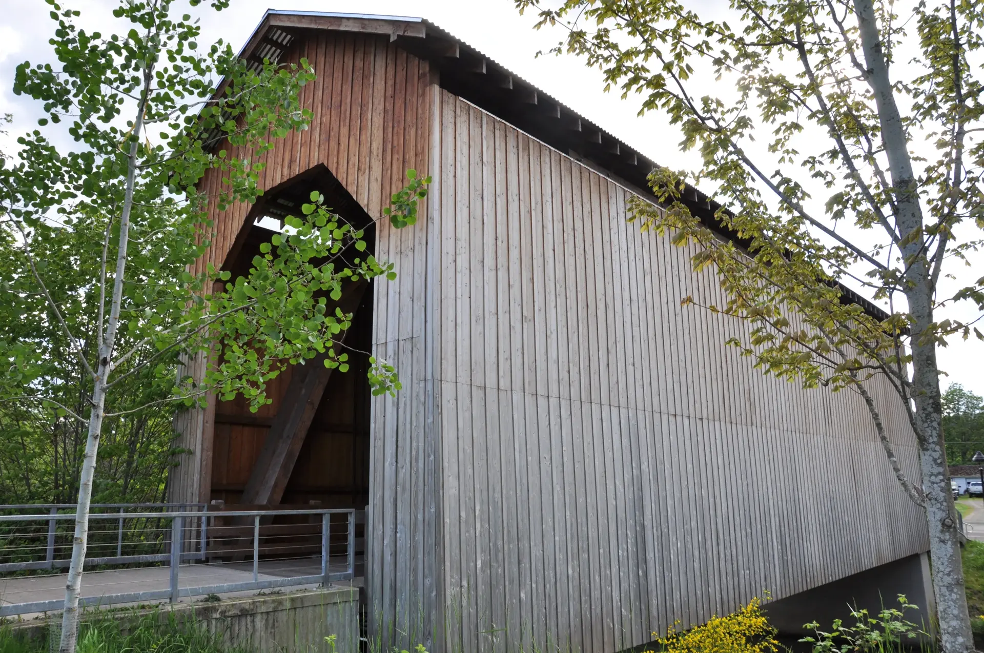 Chambers Bridge — side elevation
