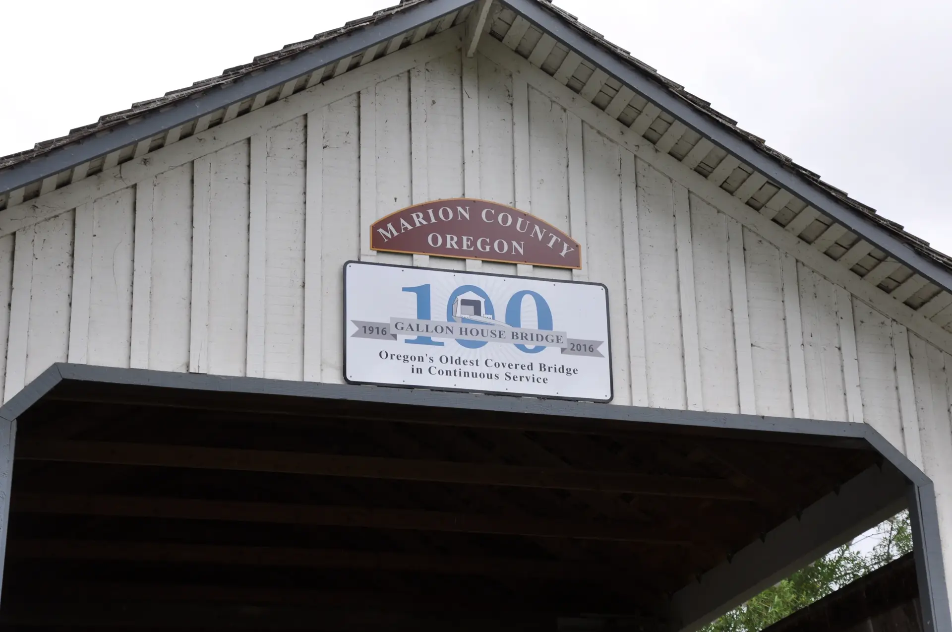Gallon House Bridge — side elevation