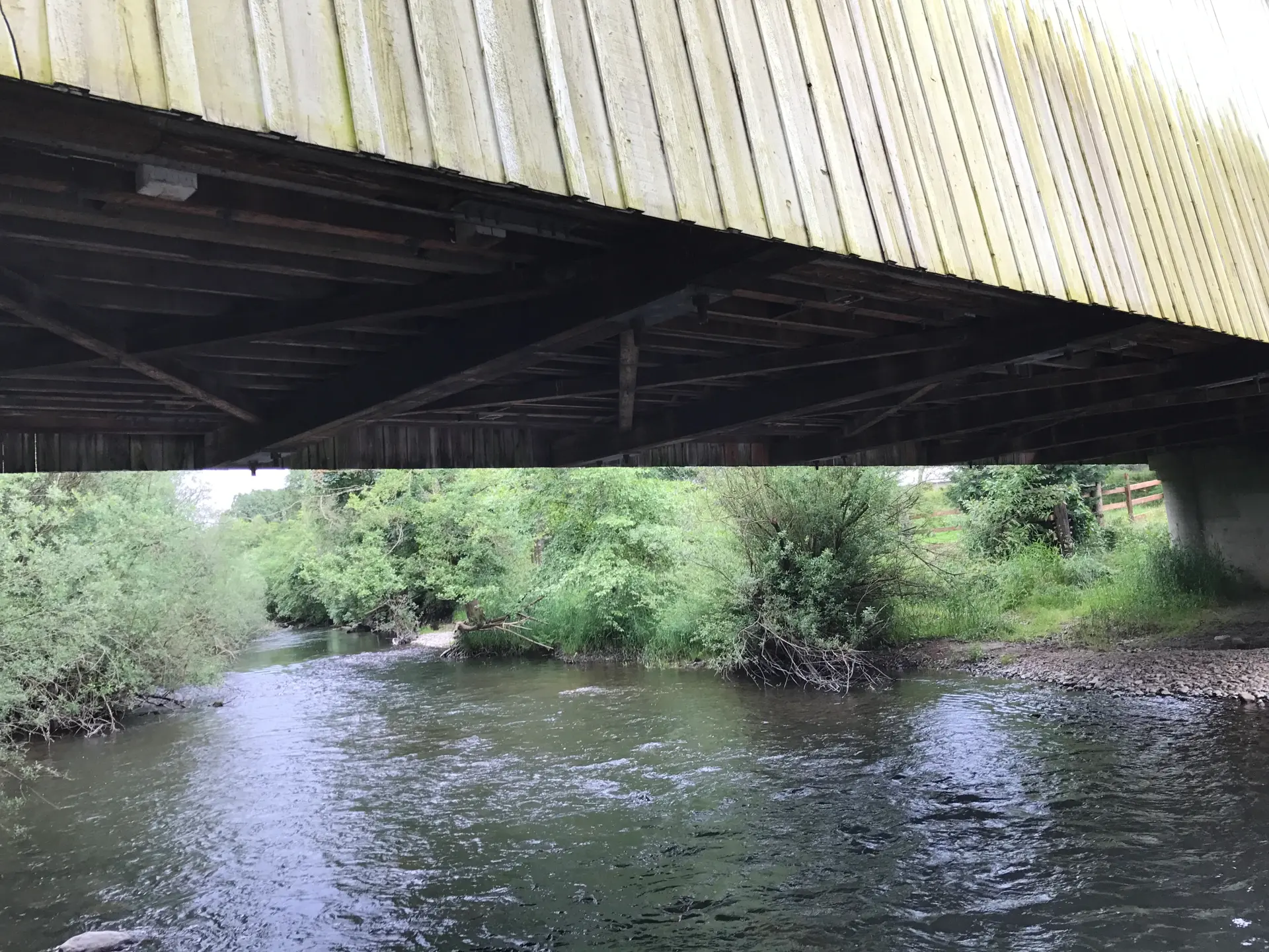 Gallon House Bridge — three-quarter view