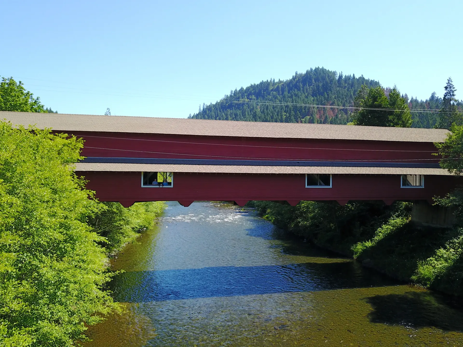 Office Bridge — aerial view