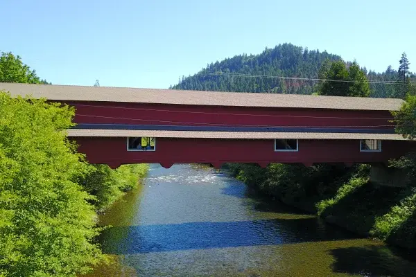 Office Bridge — aerial view