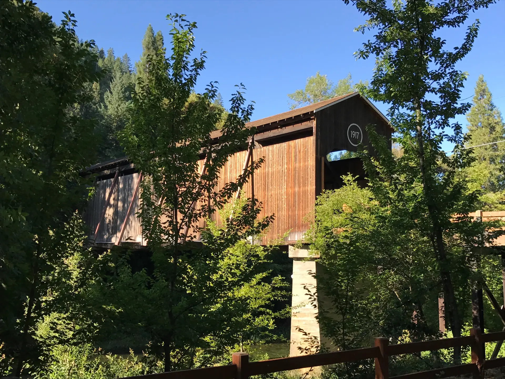 McKee Bridge — three-quarter view
