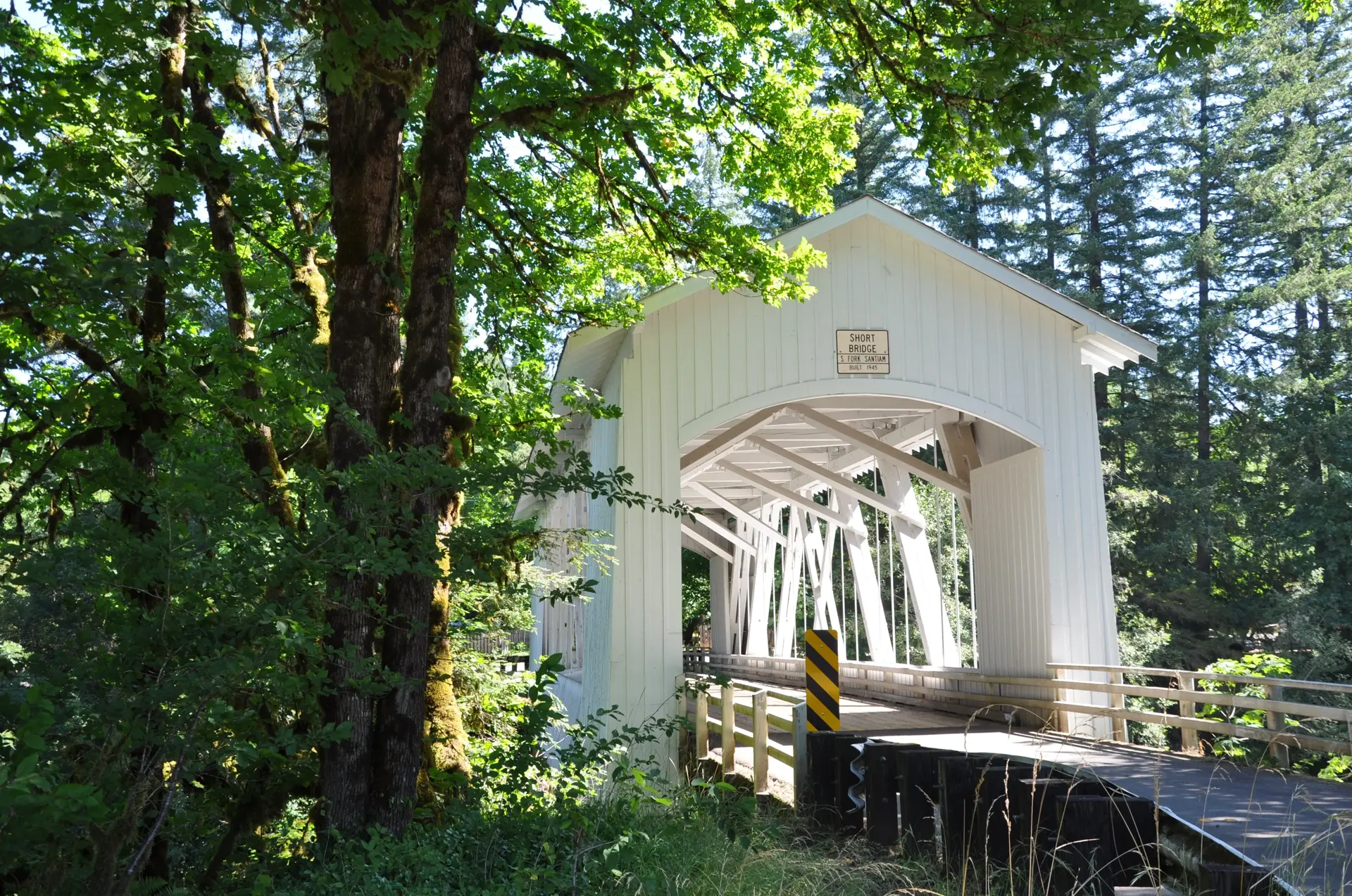 Short Bridge — creek view