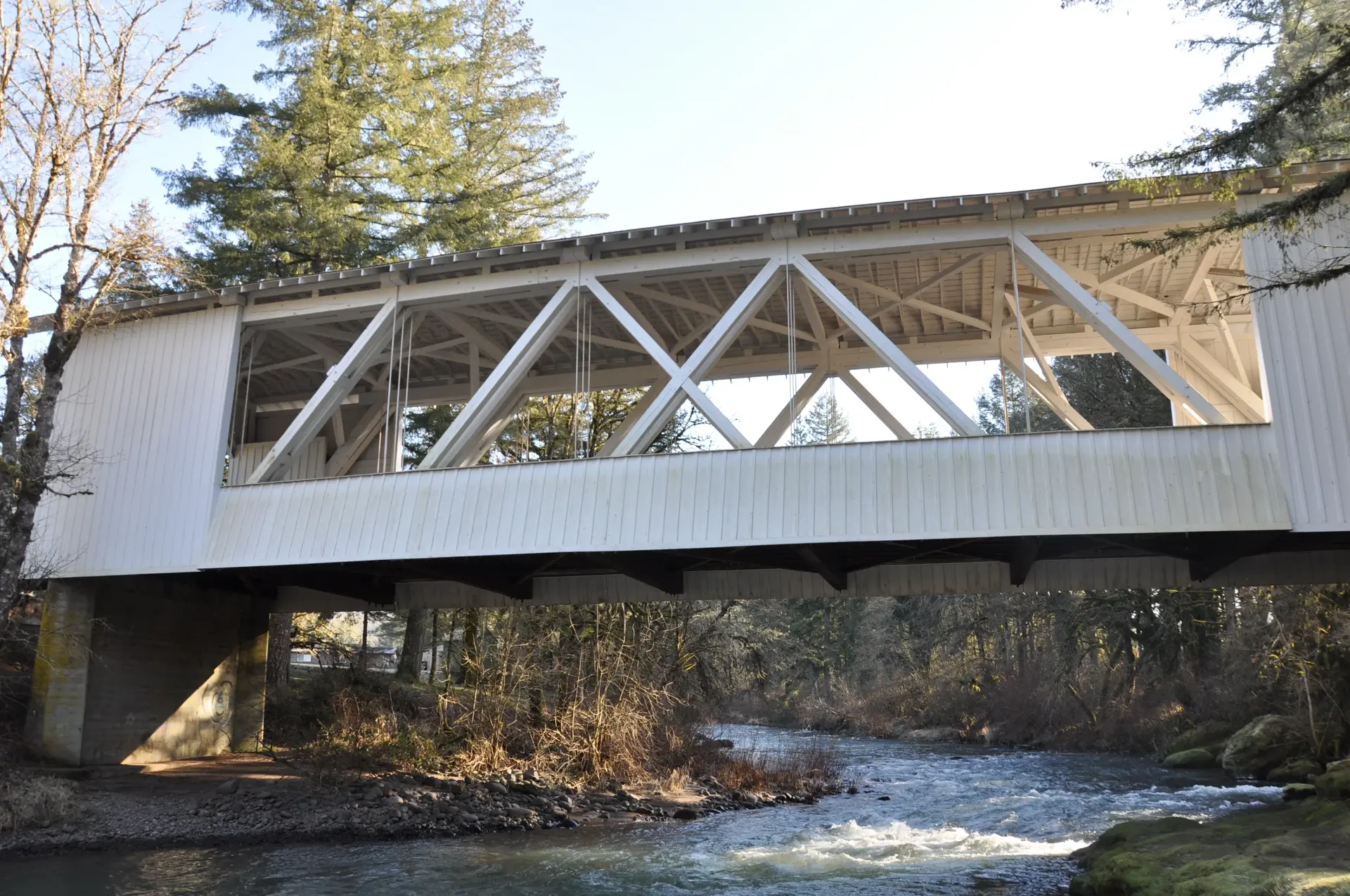 Hannah Bridge — side elevation