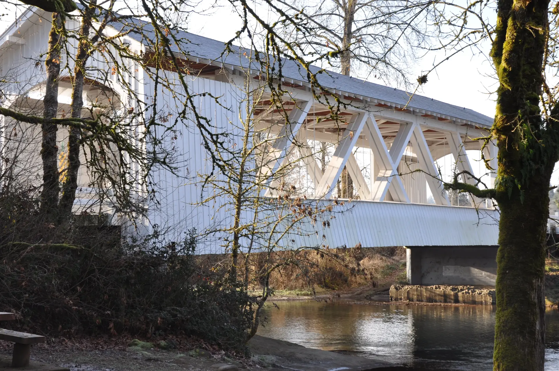Larwood Bridge — side elevation