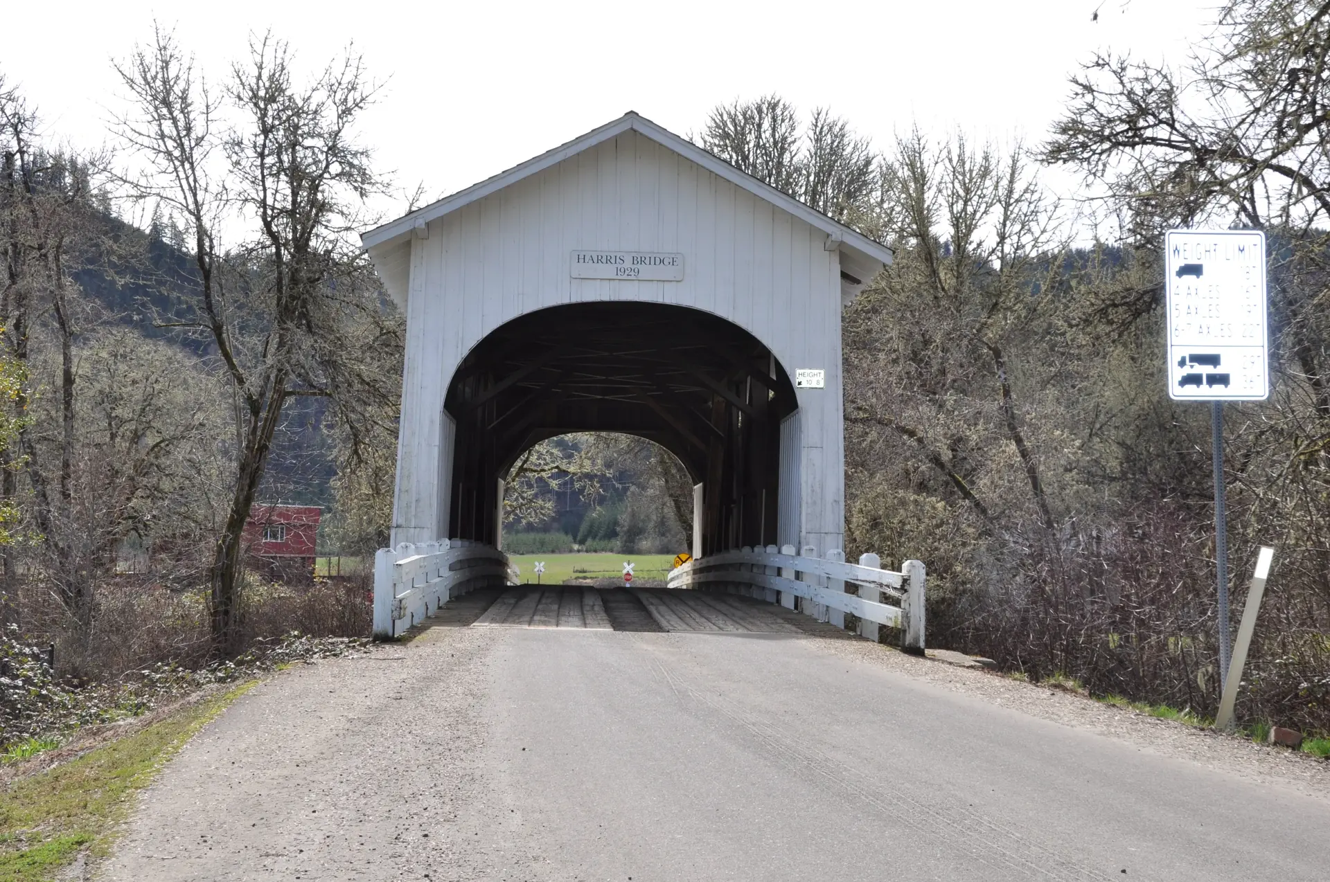 Harris Bridge — side elevation