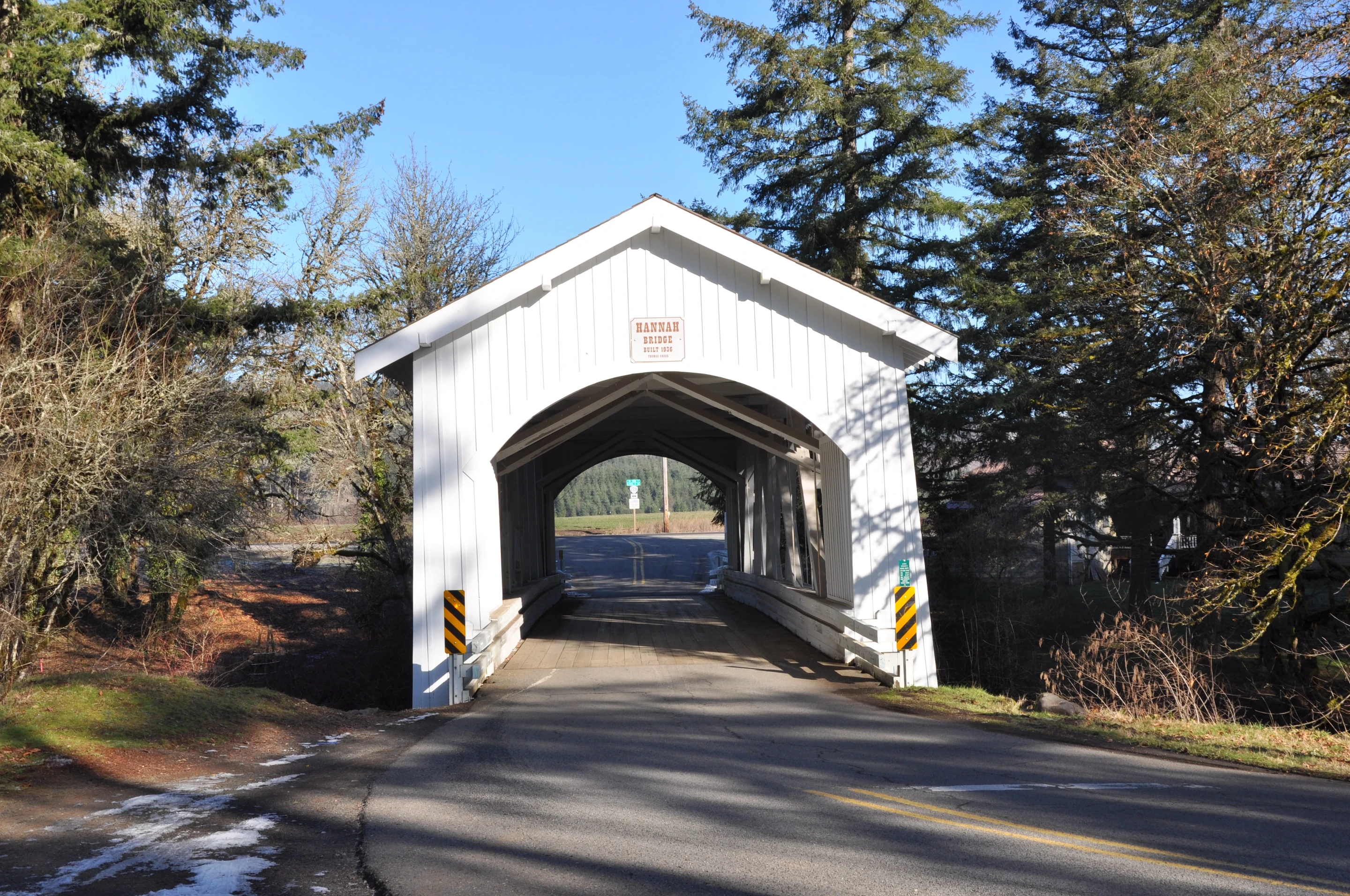 Hannah Bridge — portal entrance