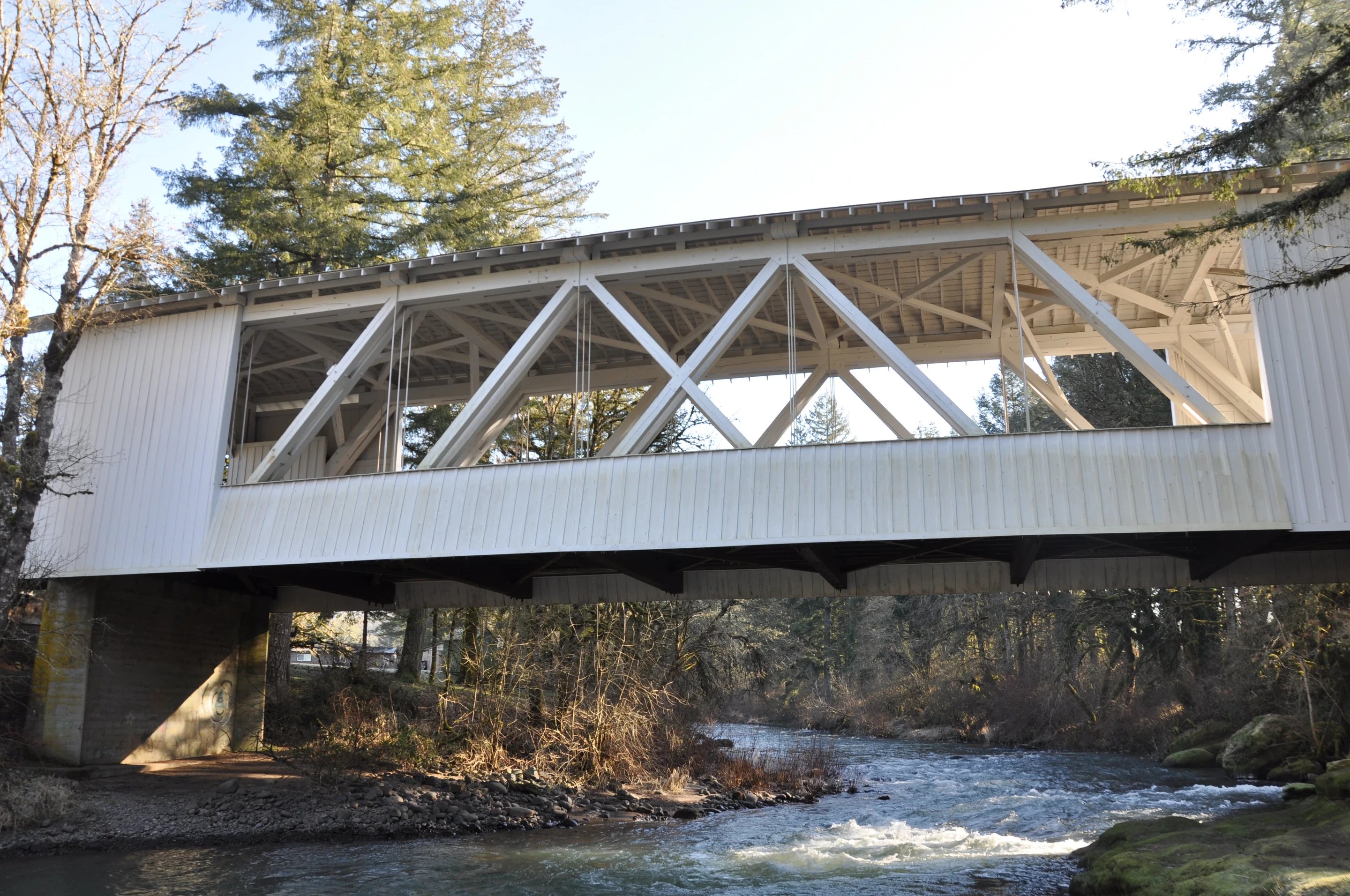 Hannah Bridge — side elevation