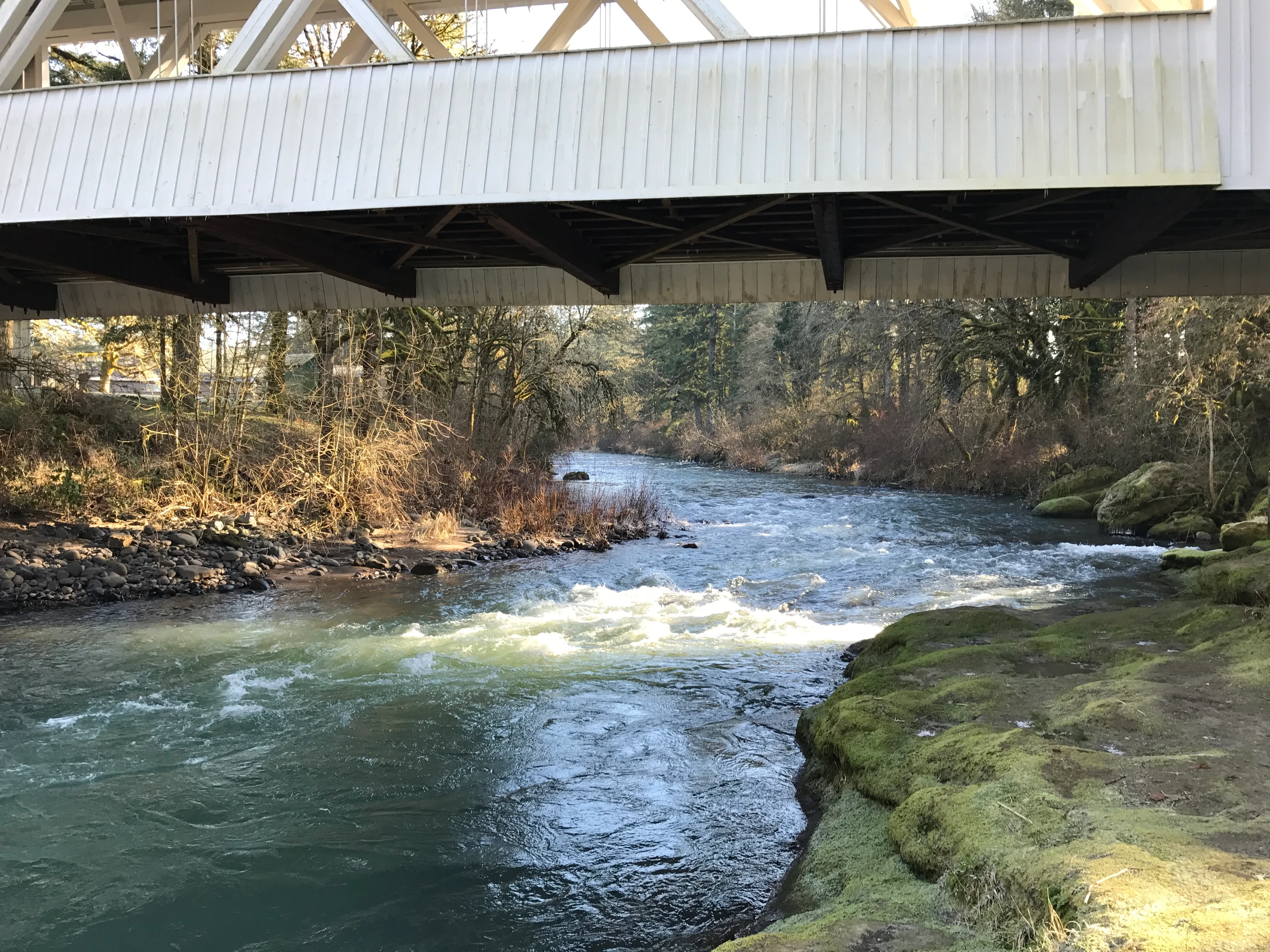 Hannah Bridge — downstream view