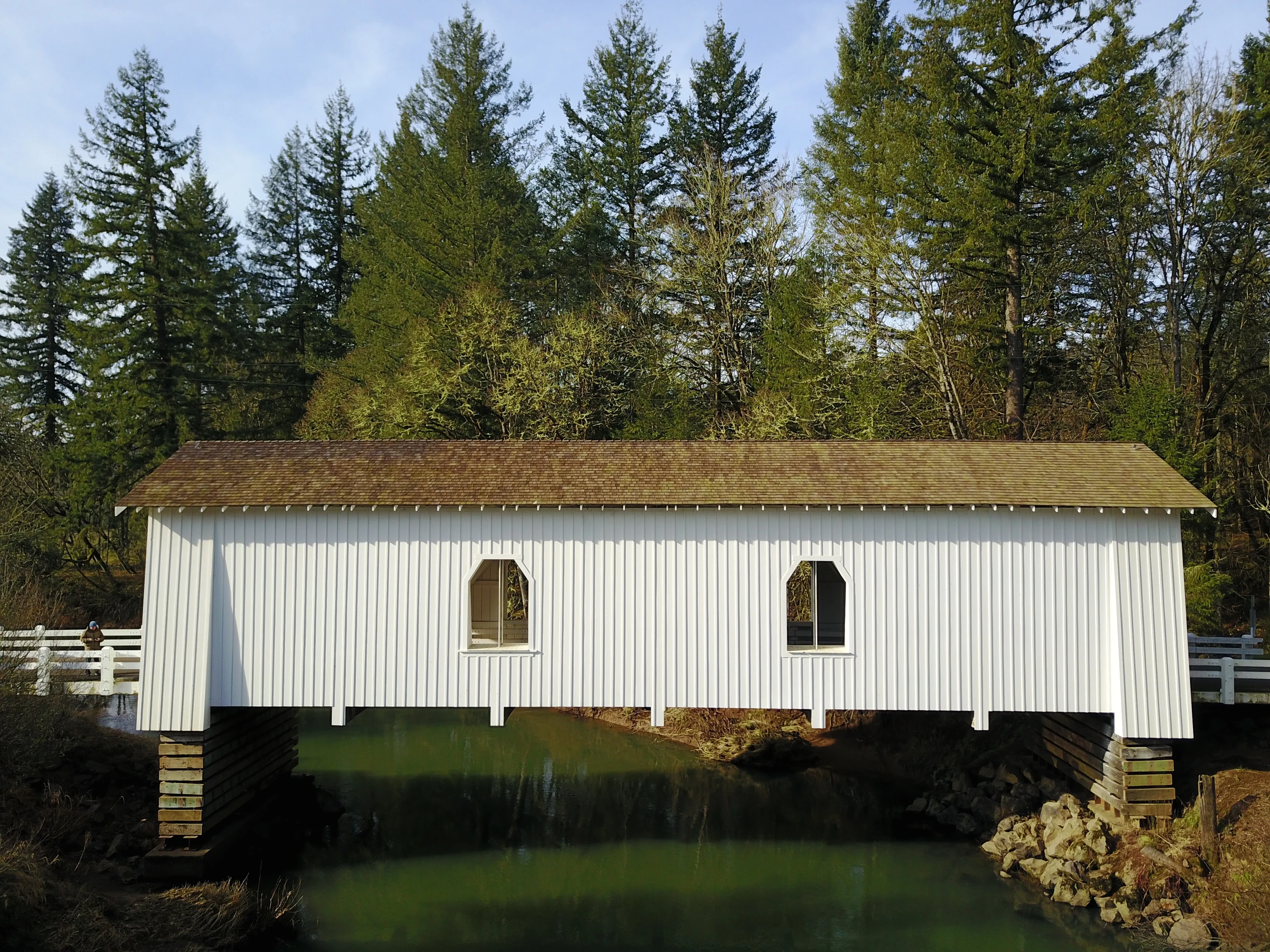 Hoffman Bridge — landscape view