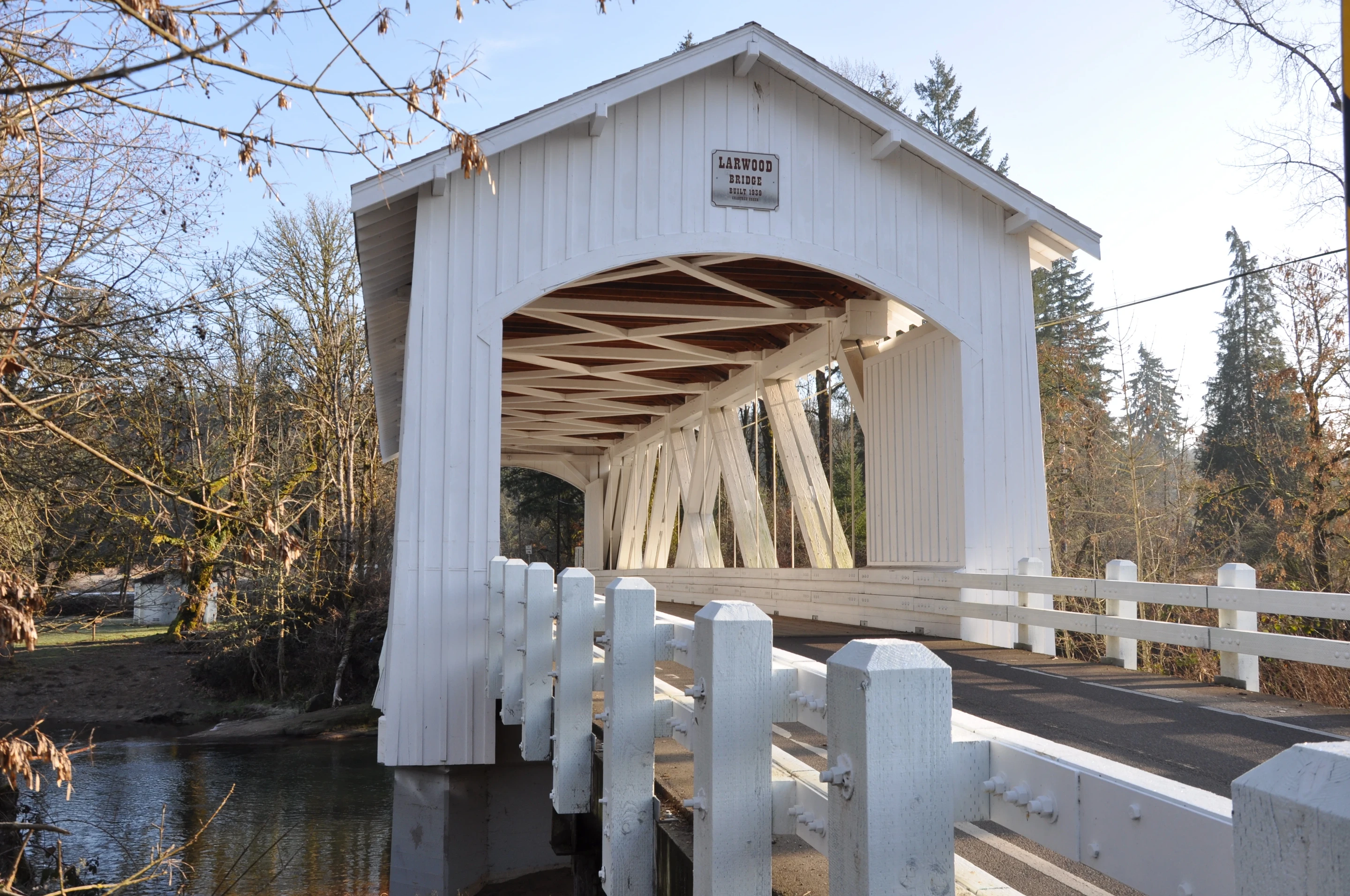 Larwood Bridge — portal entrance