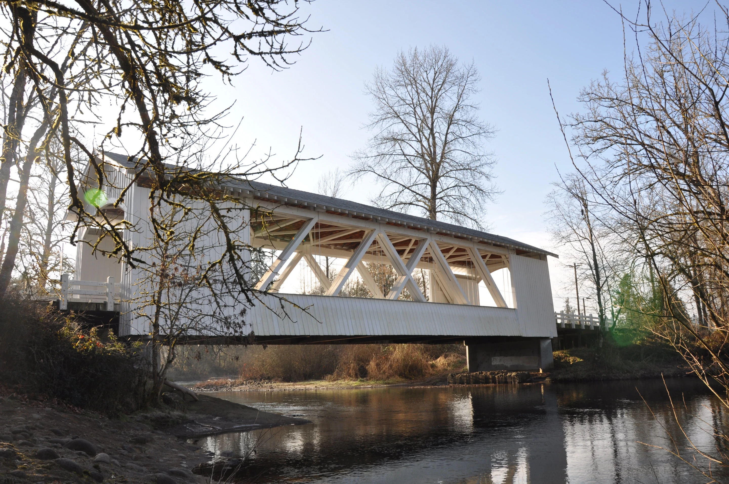 Larwood Bridge — interior view