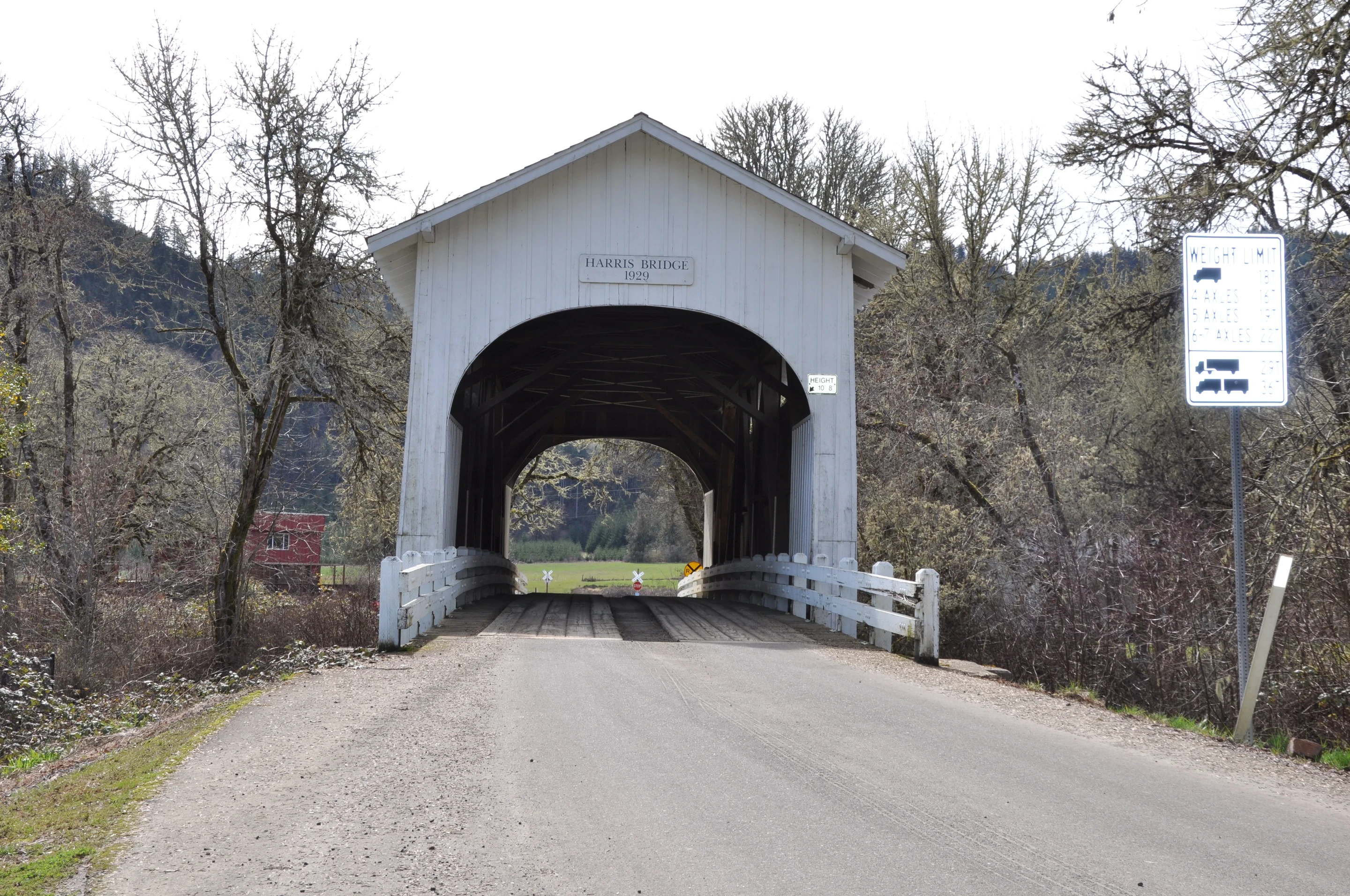 Harris Bridge — side elevation