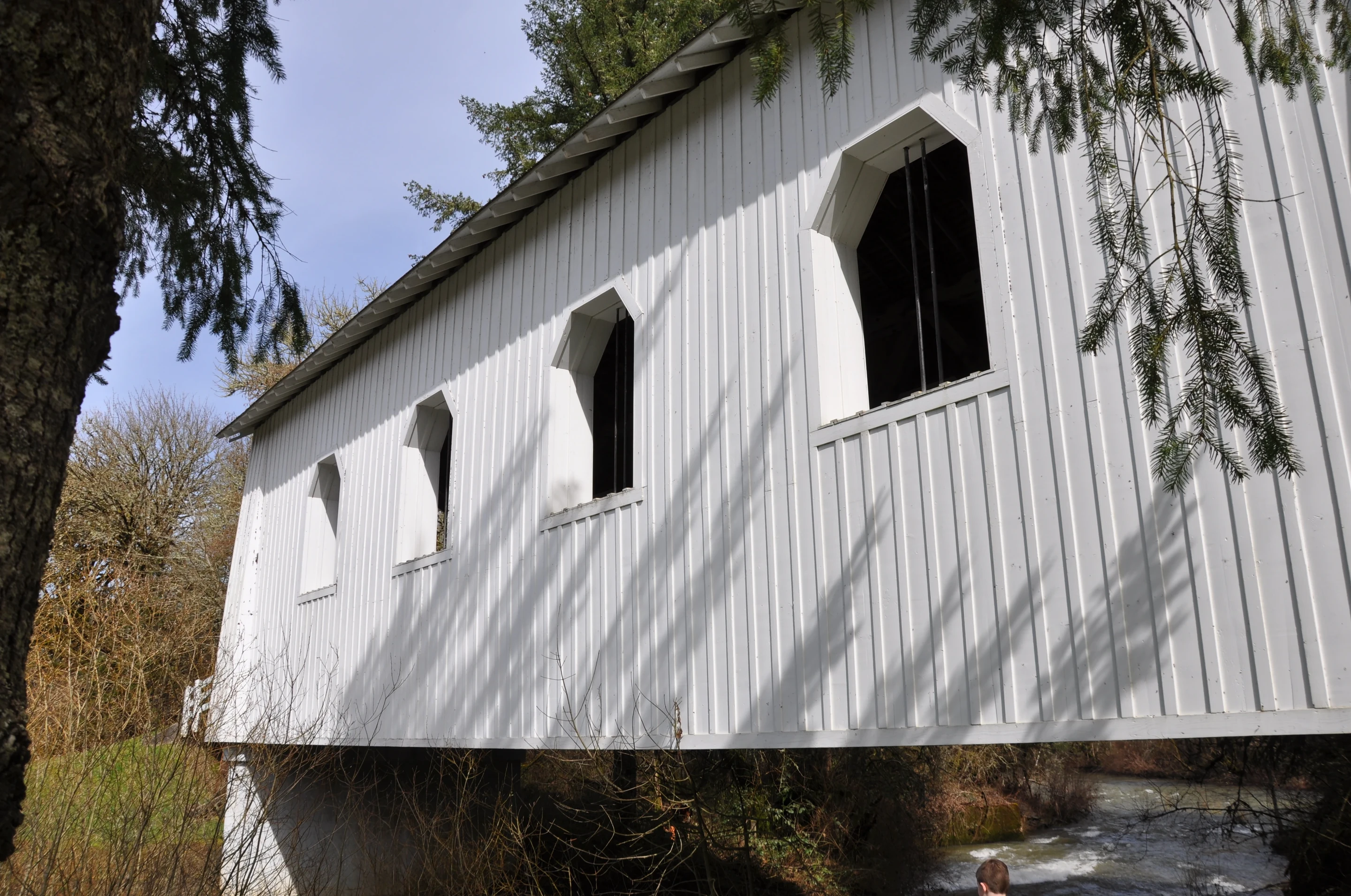 Ritner Creek Bridge — portal entrance