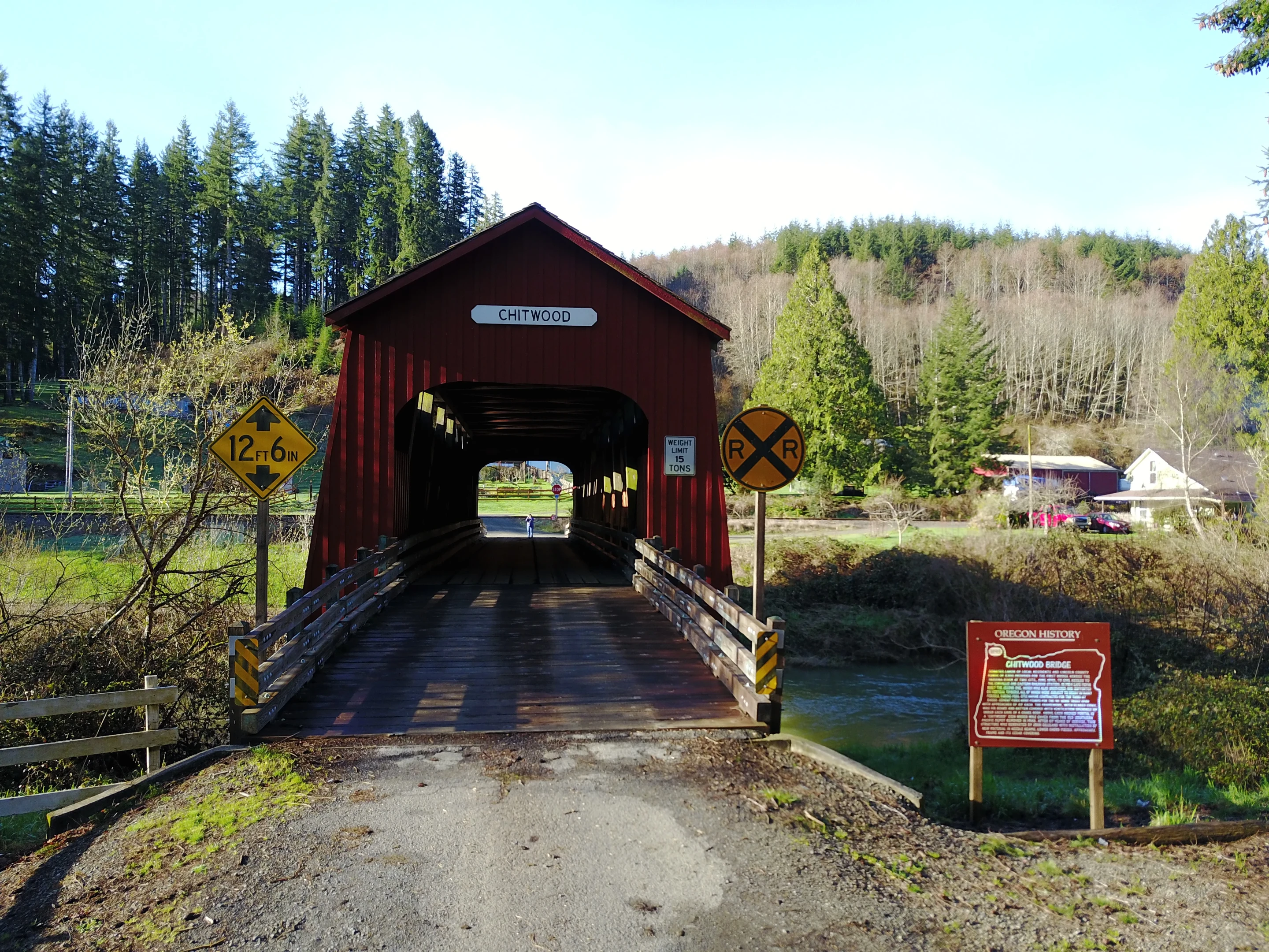 Chitwood Bridge — aerial view