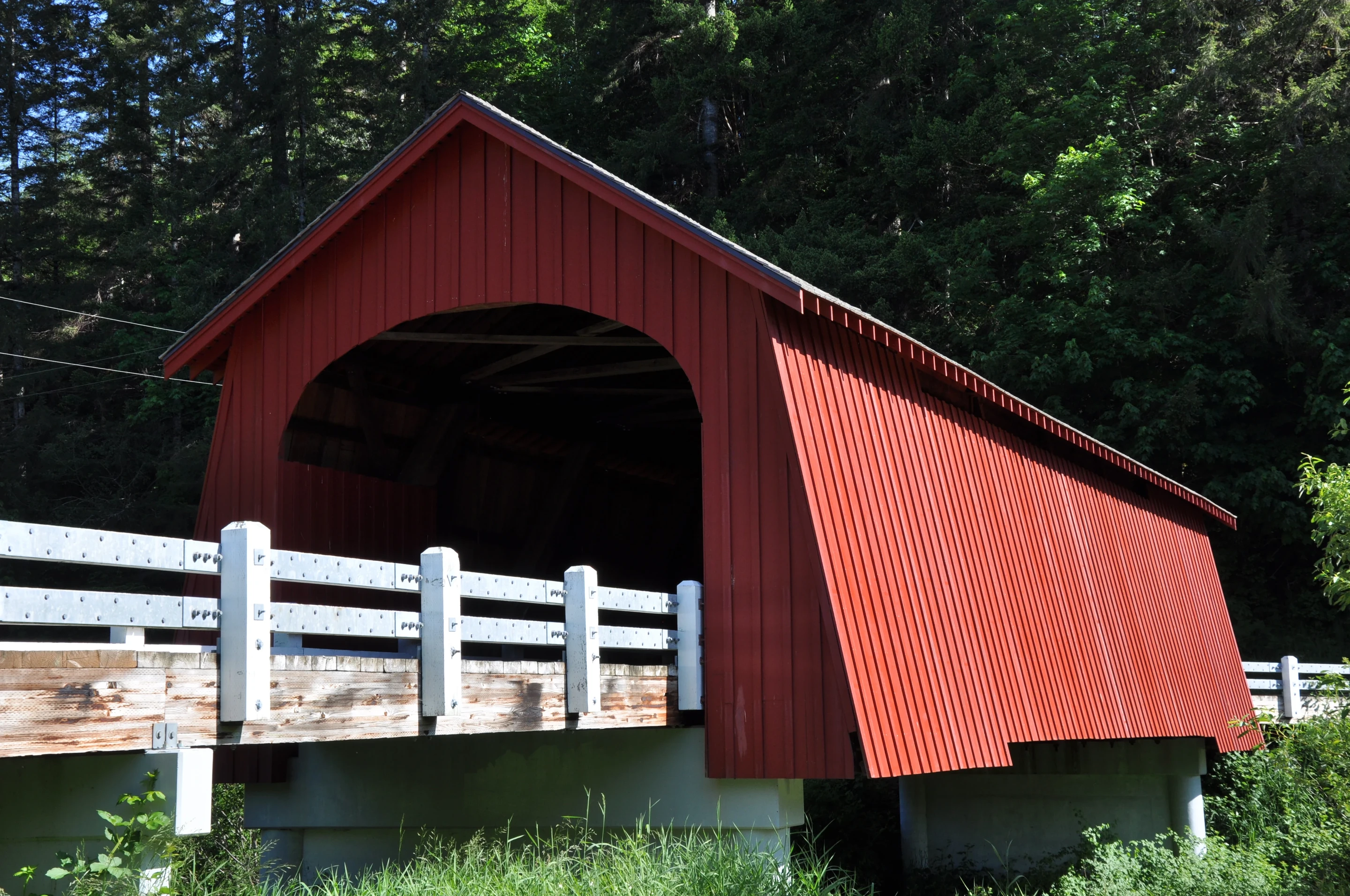 Fisher Bridge — side elevation