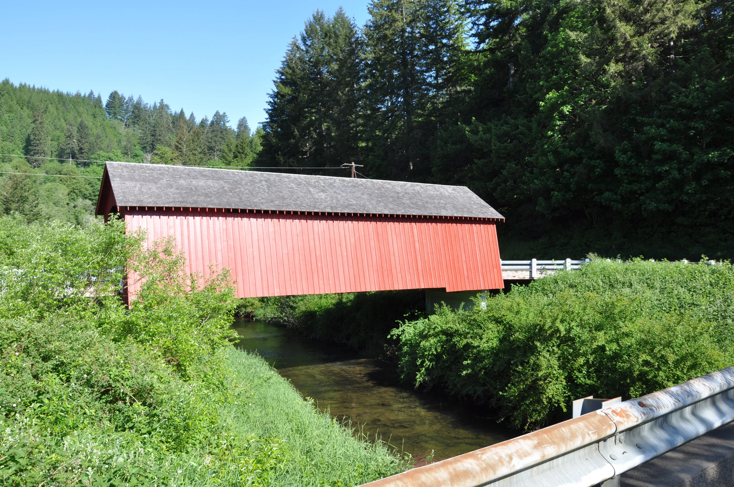 Fisher Bridge — portal entrance