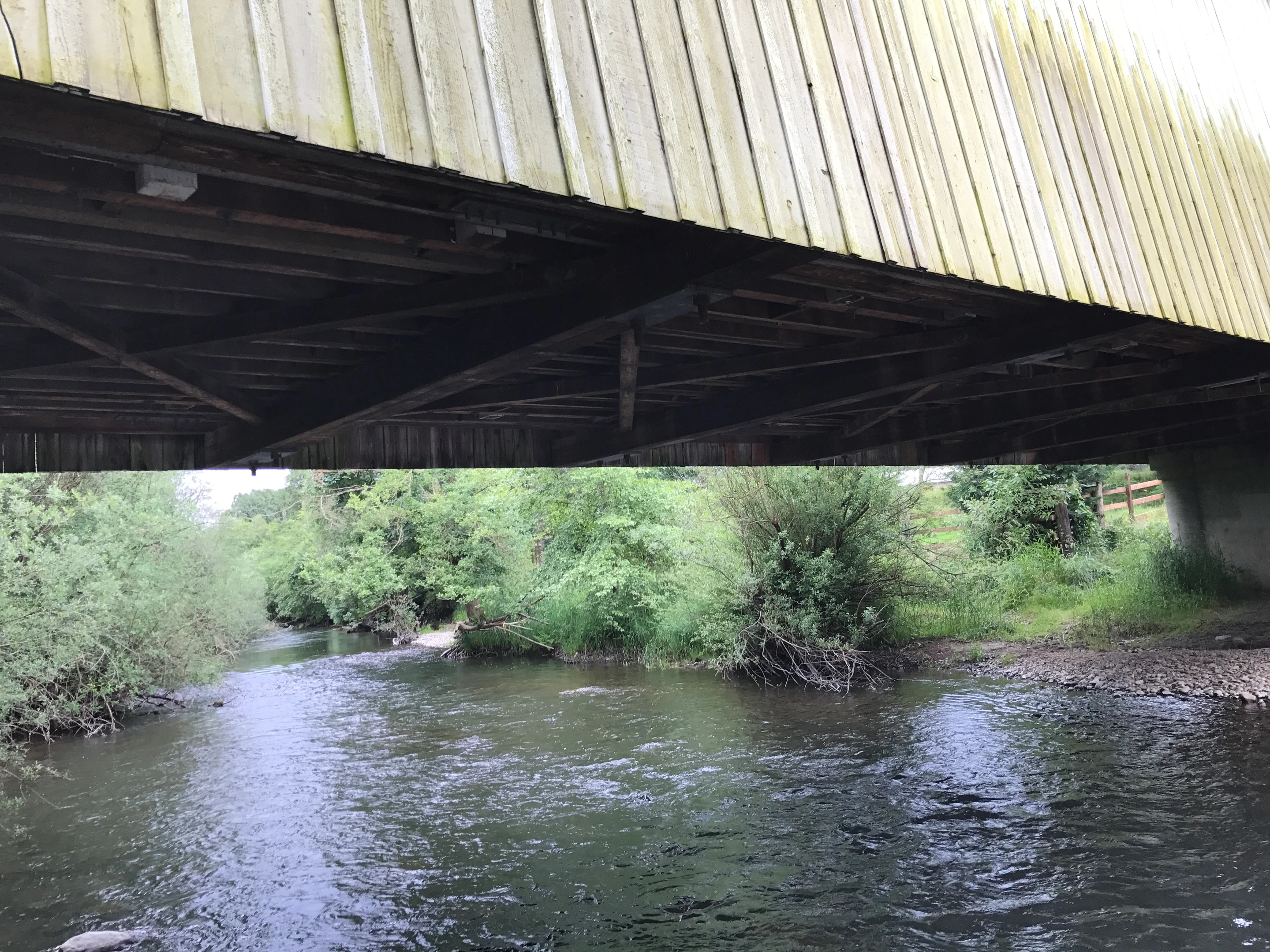 Gallon House Bridge — three-quarter view