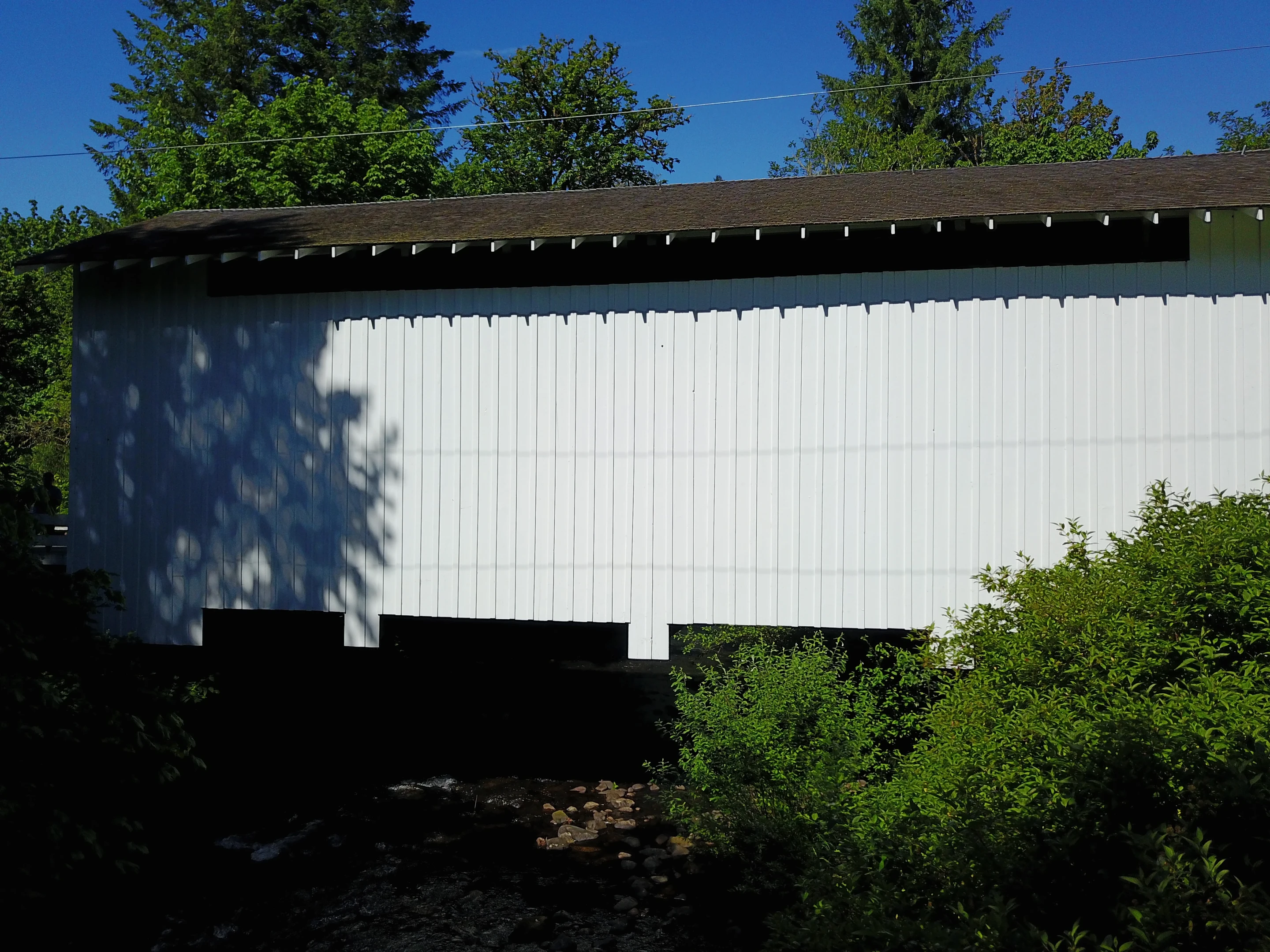 Wendling Bridge — aerial view