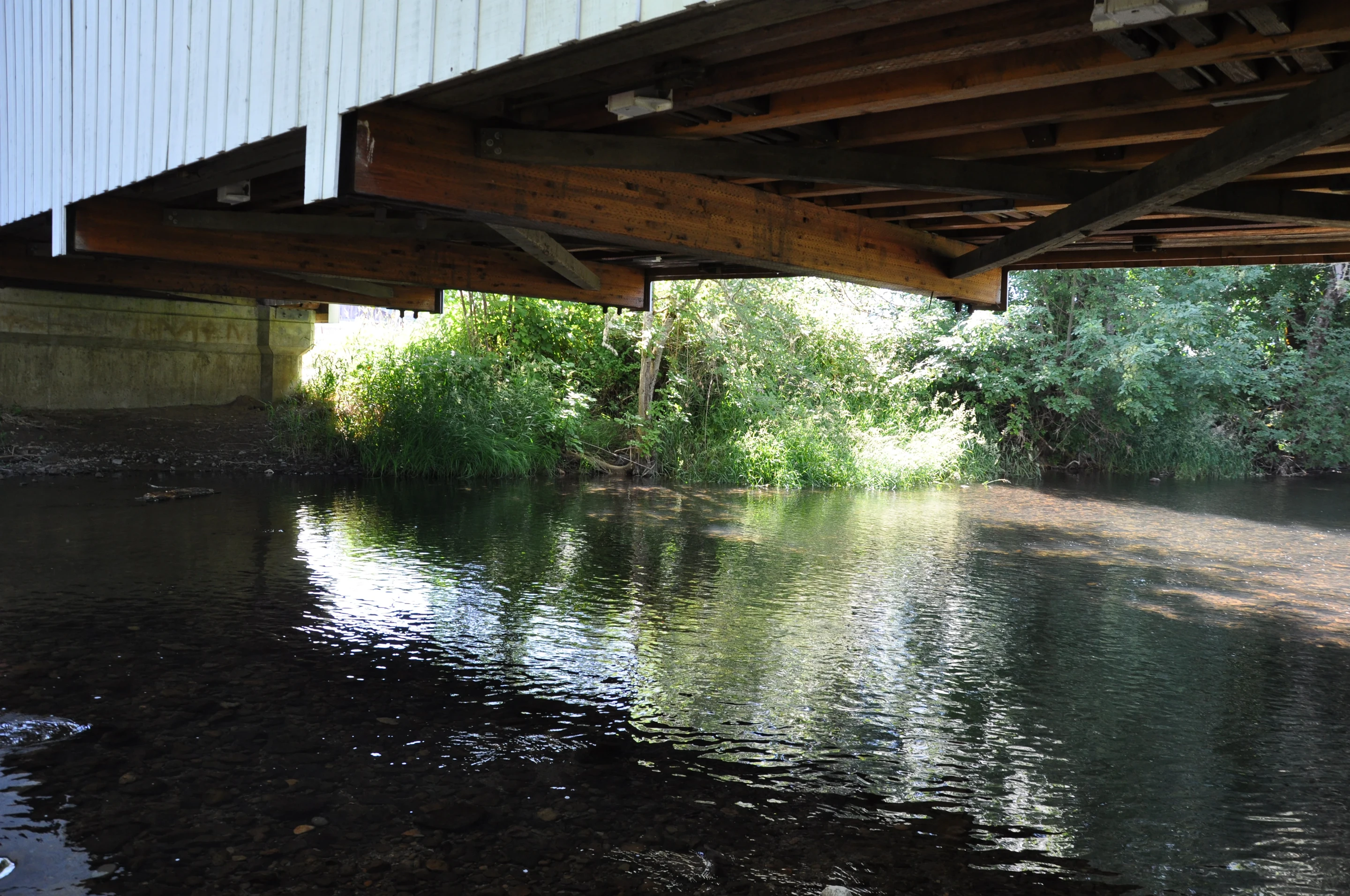 Parvin Bridge — interior view