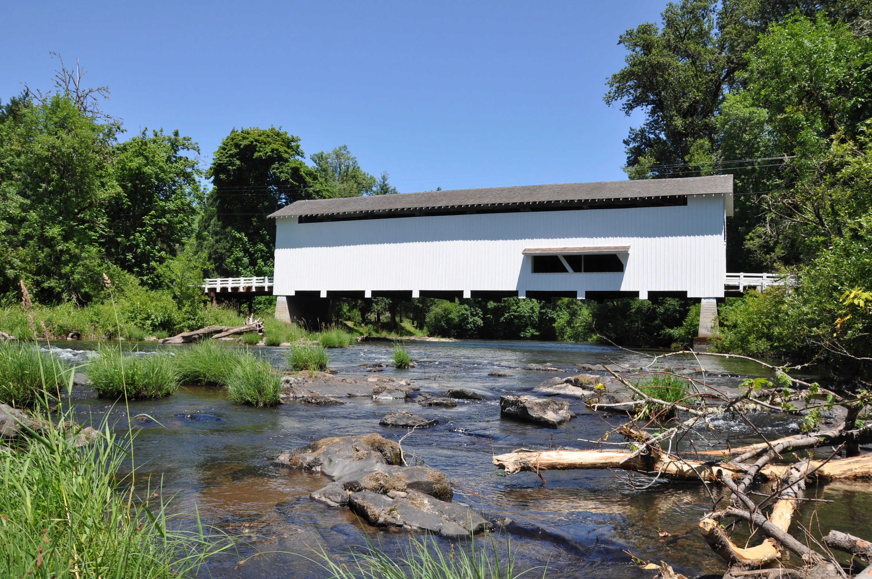 Pengra Bridge — portal entrance