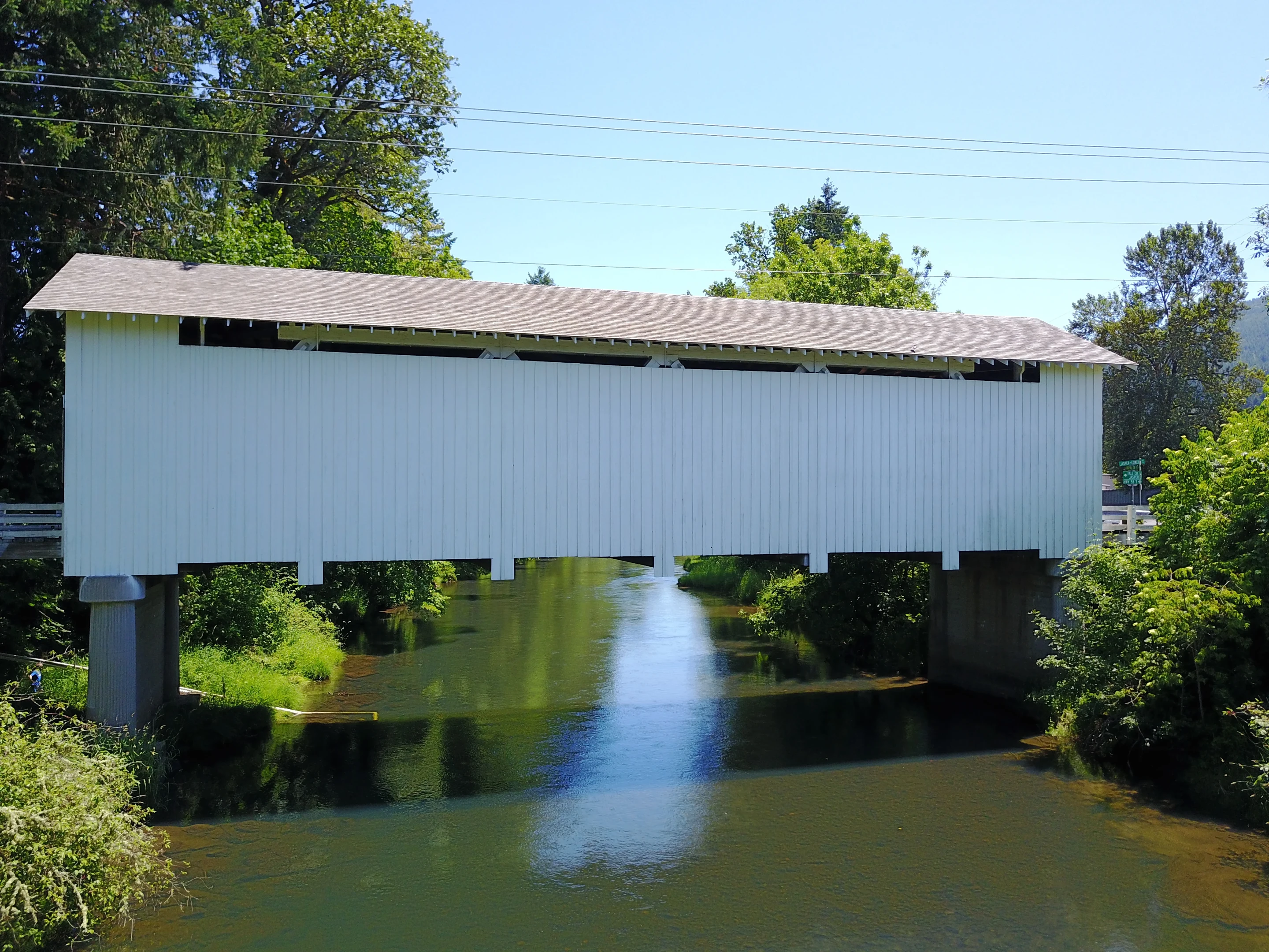 Unity Bridge — aerial view