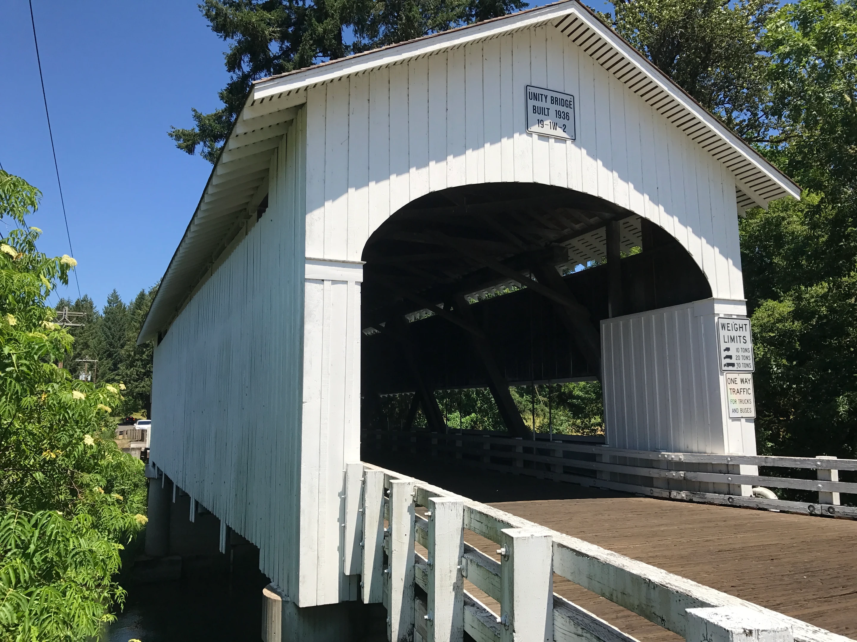 Unity Bridge — three-quarter view