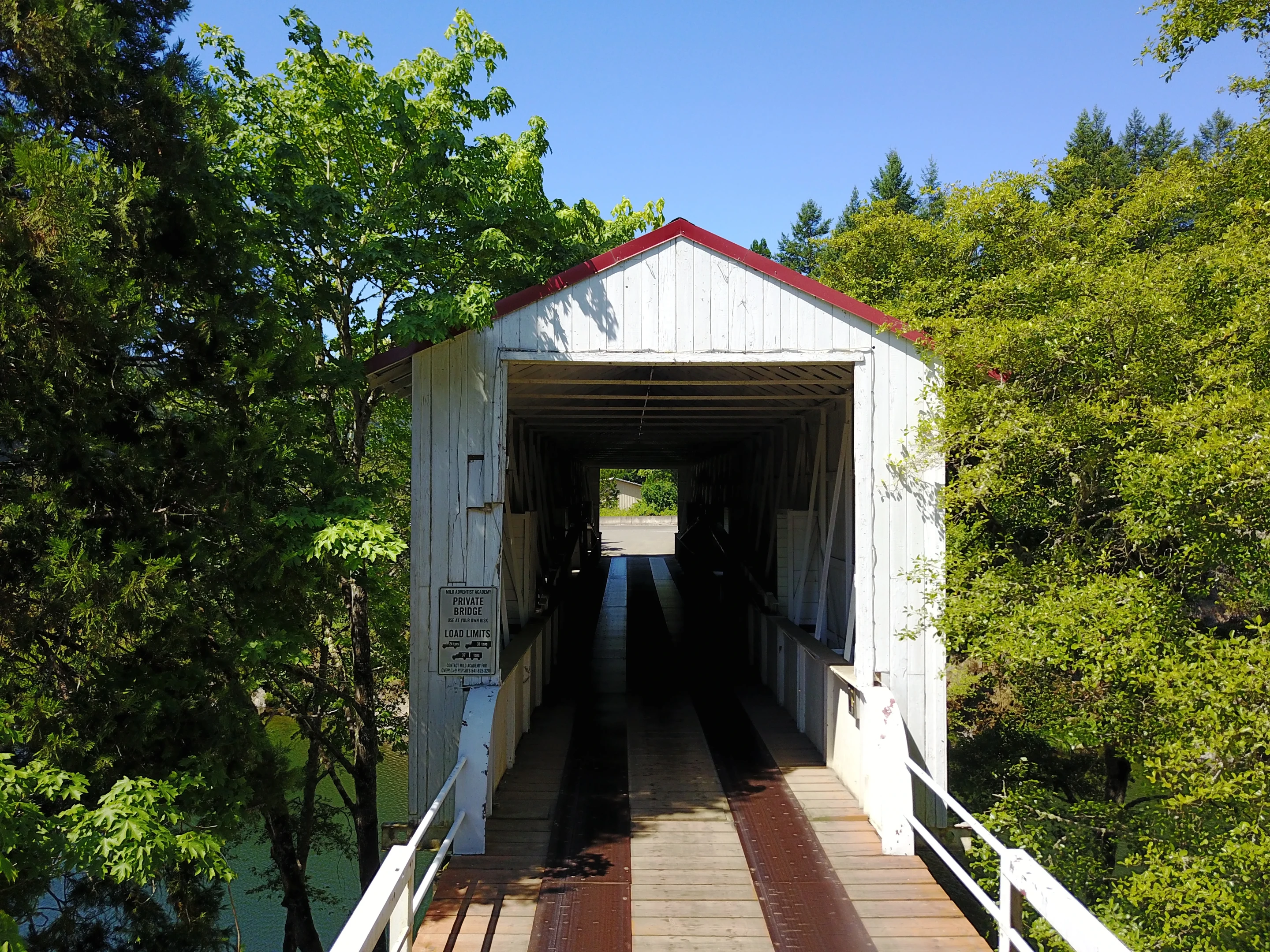 Milo Academy Bridge — aerial view