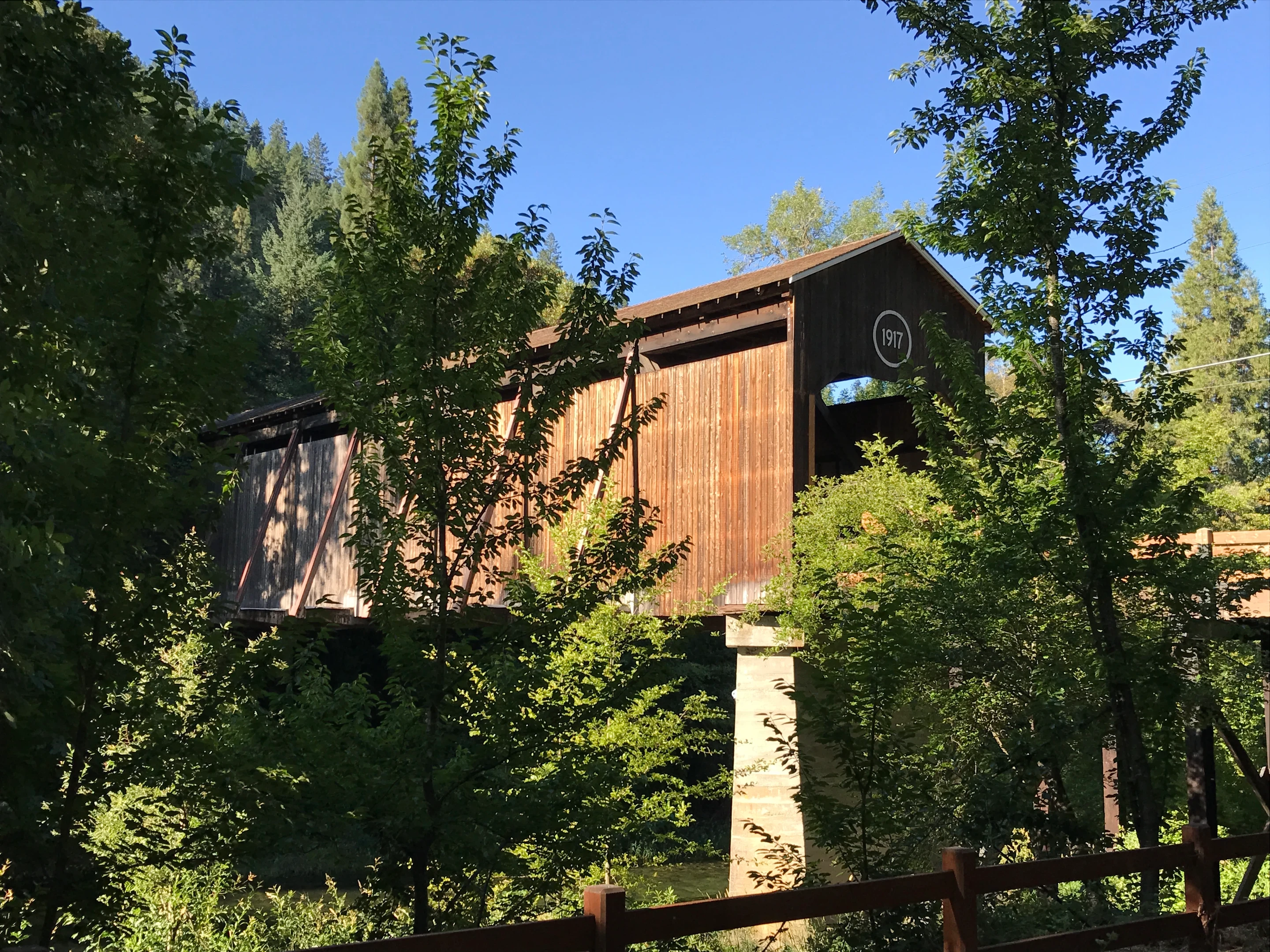 McKee Bridge — three-quarter view