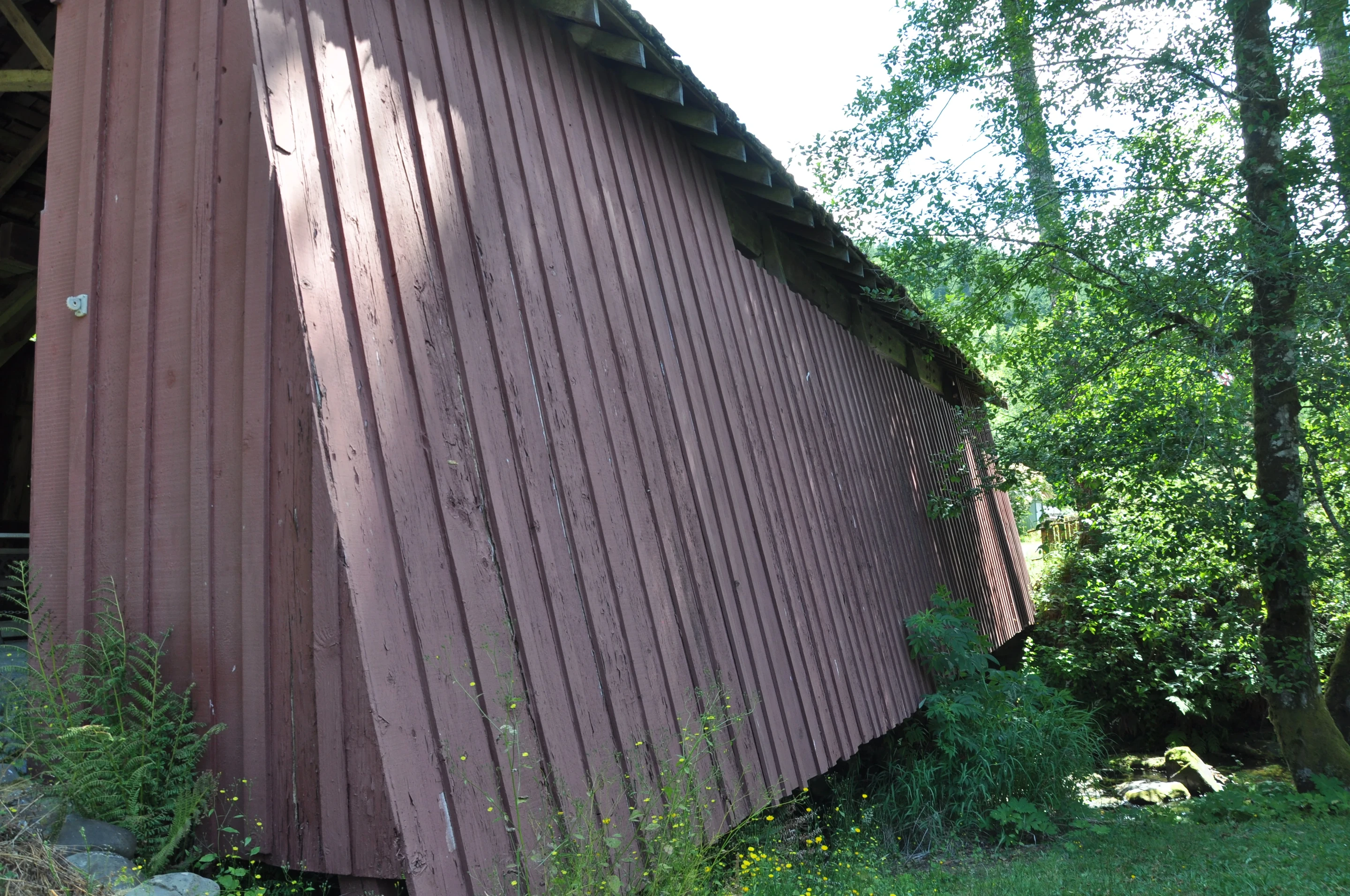 Drift Creek Bridge — side elevation
