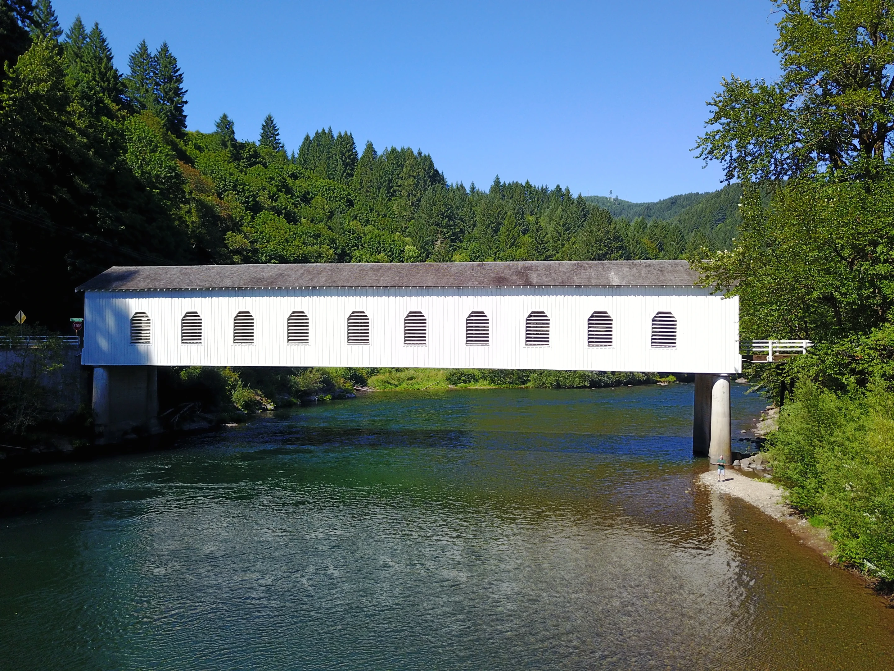 Goodpasture Bridge — McKenzie river