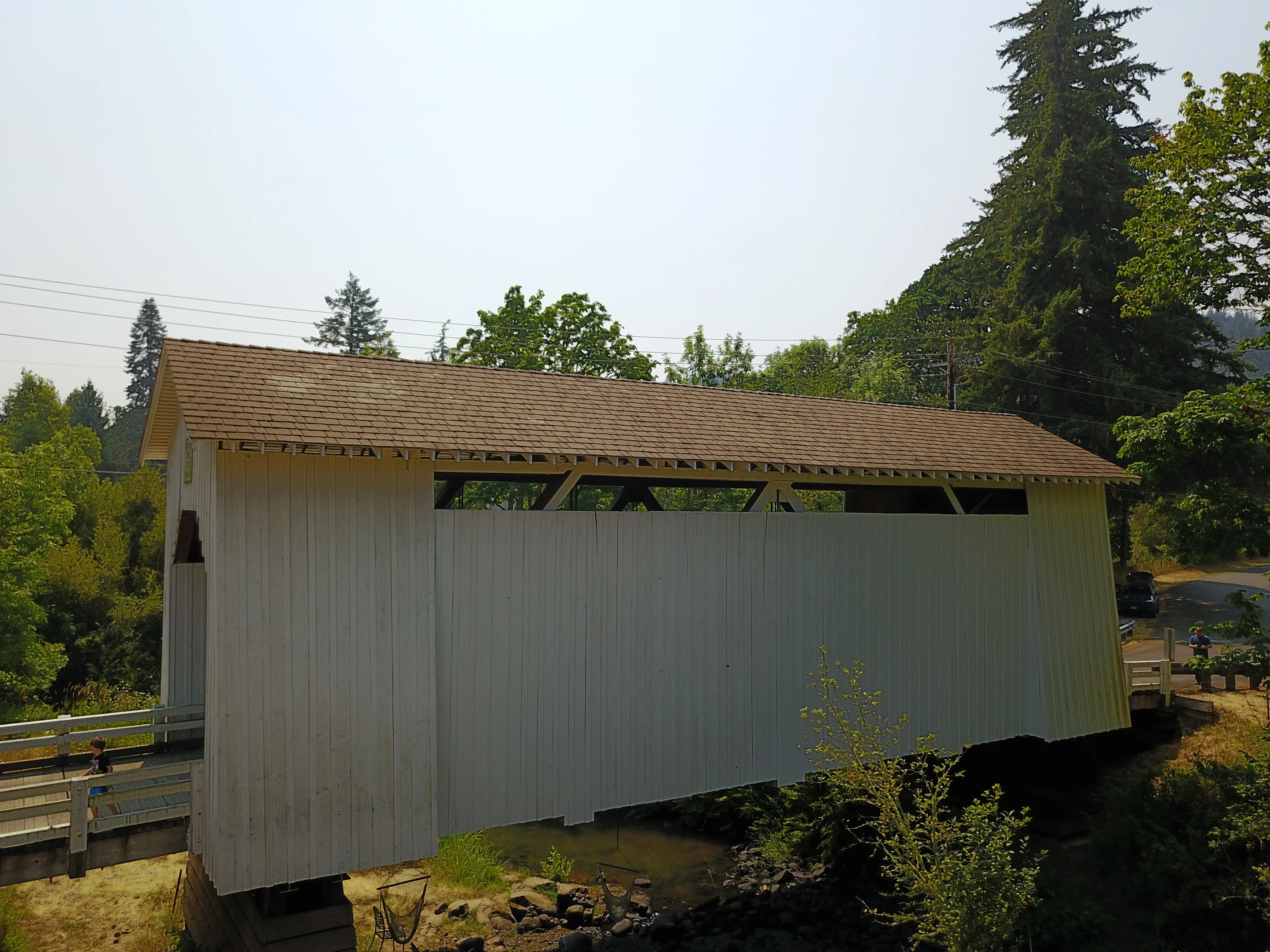Coyote Creek Bridge — aerial view