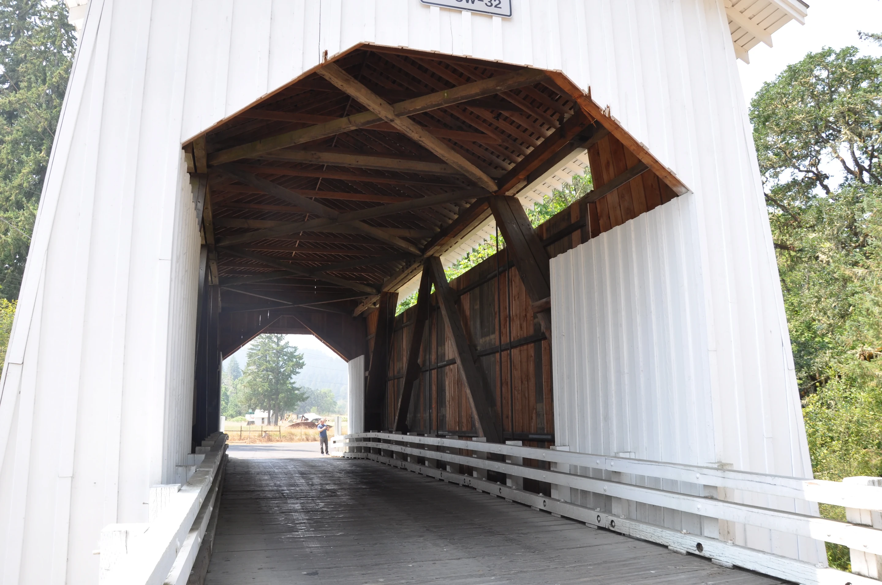 Coyote Creek Bridge — portal entrance