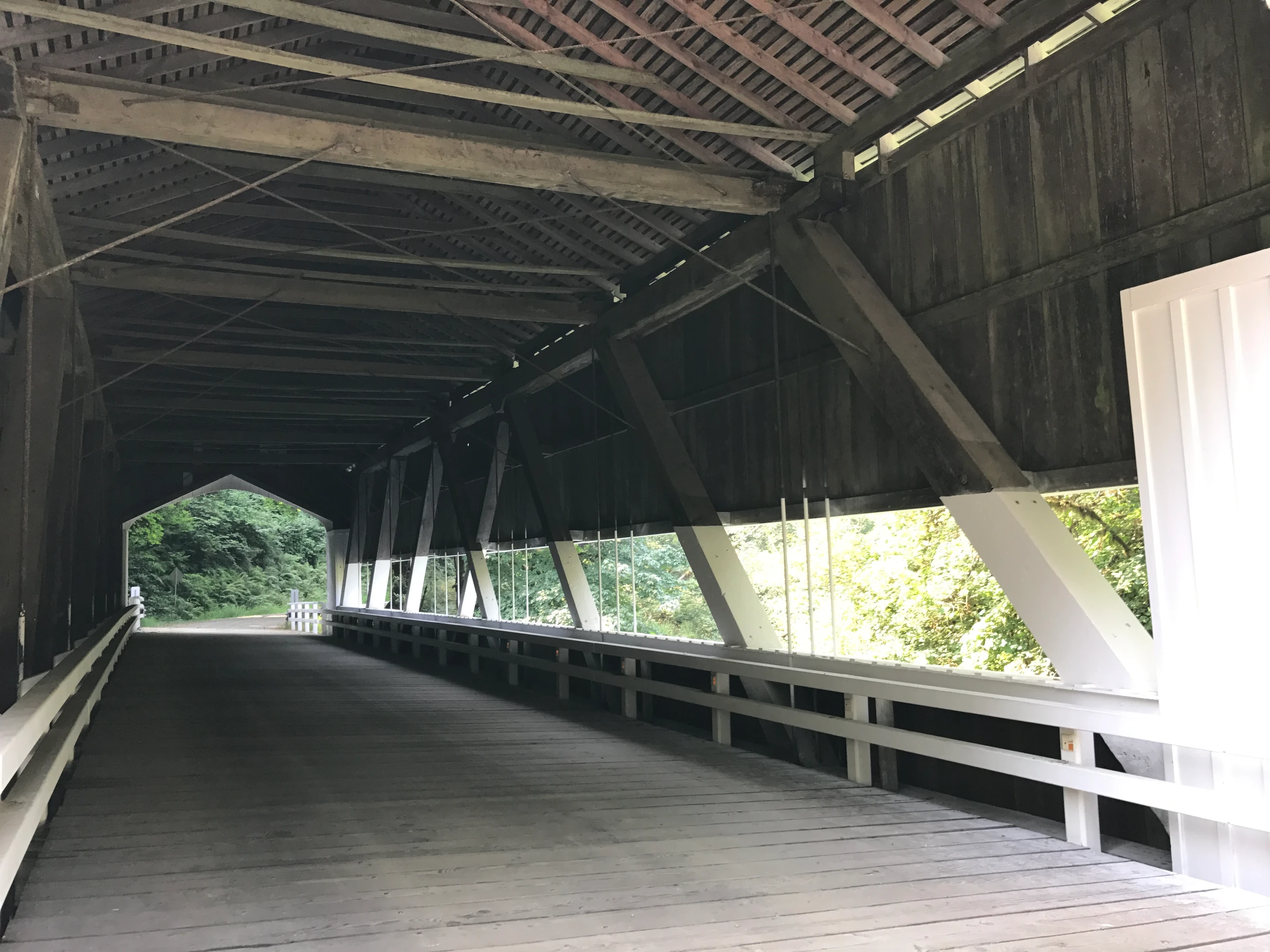 Deadwood Bridge — three-quarter view