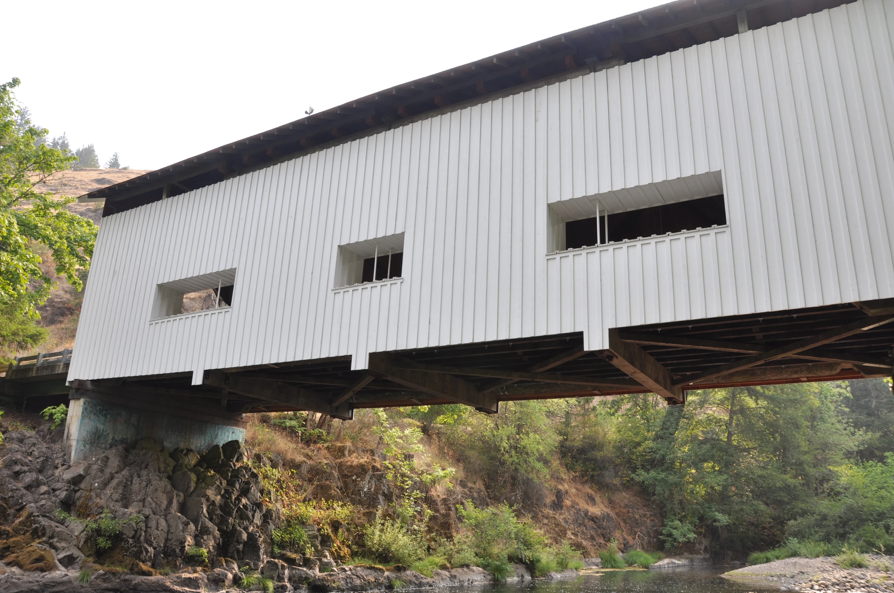 Cavitt Creek Bridge — portal entrance